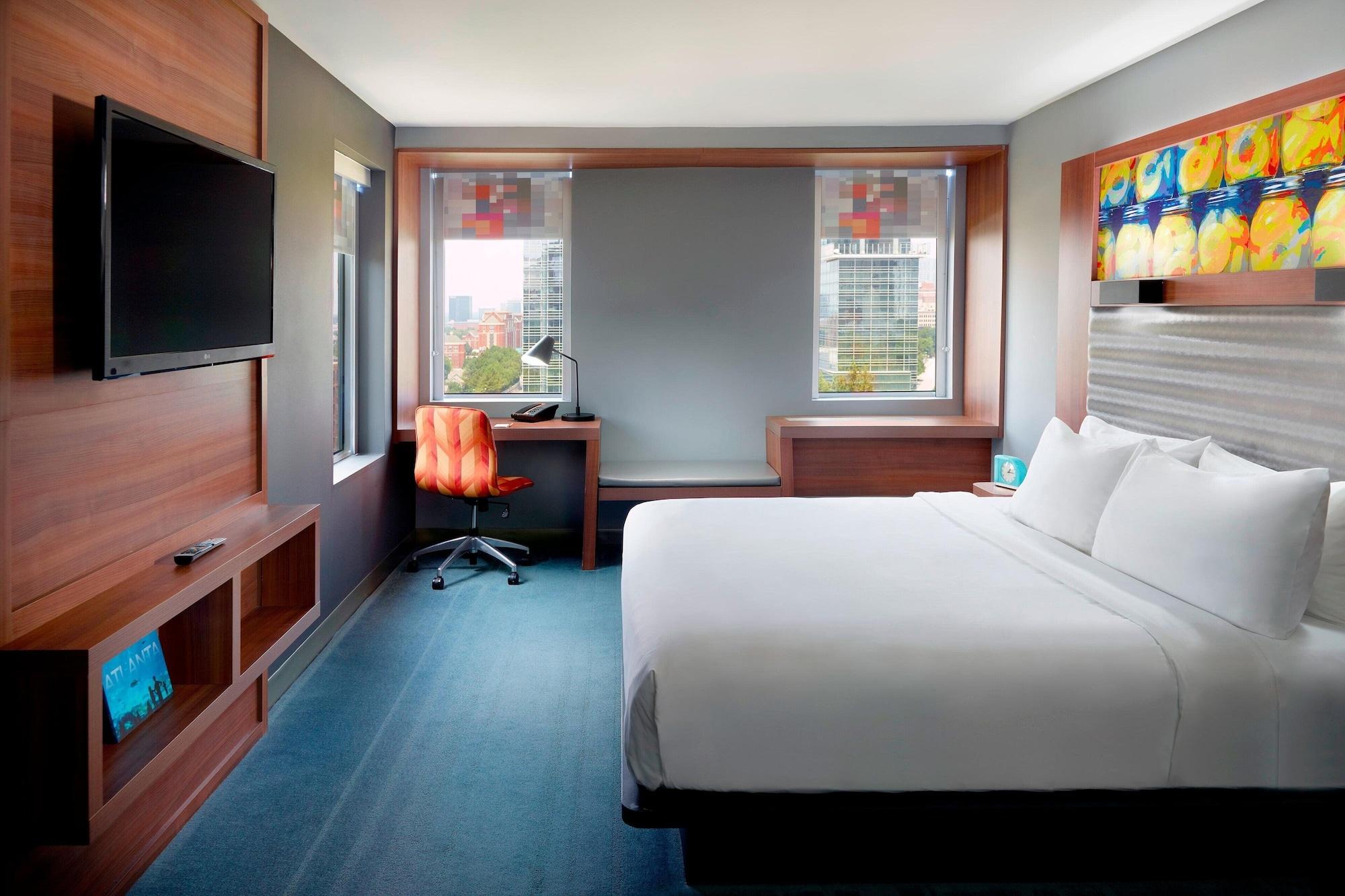 Отель Aloft Atlanta Downtown Экстерьер фото