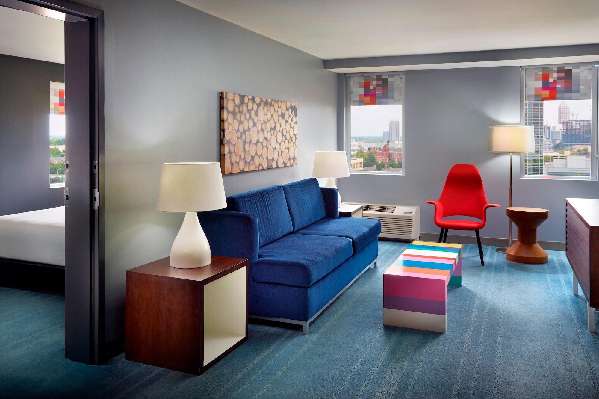 Отель Aloft Atlanta Downtown Экстерьер фото