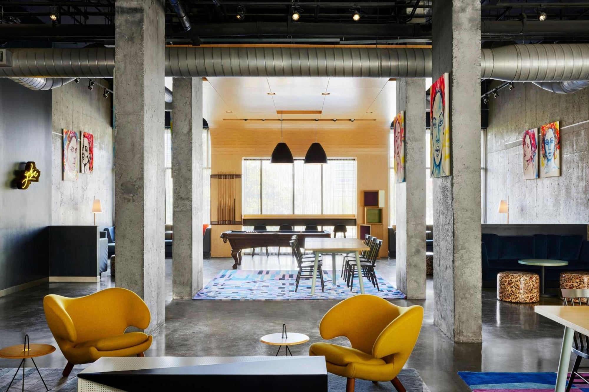 Отель Aloft Atlanta Downtown Экстерьер фото