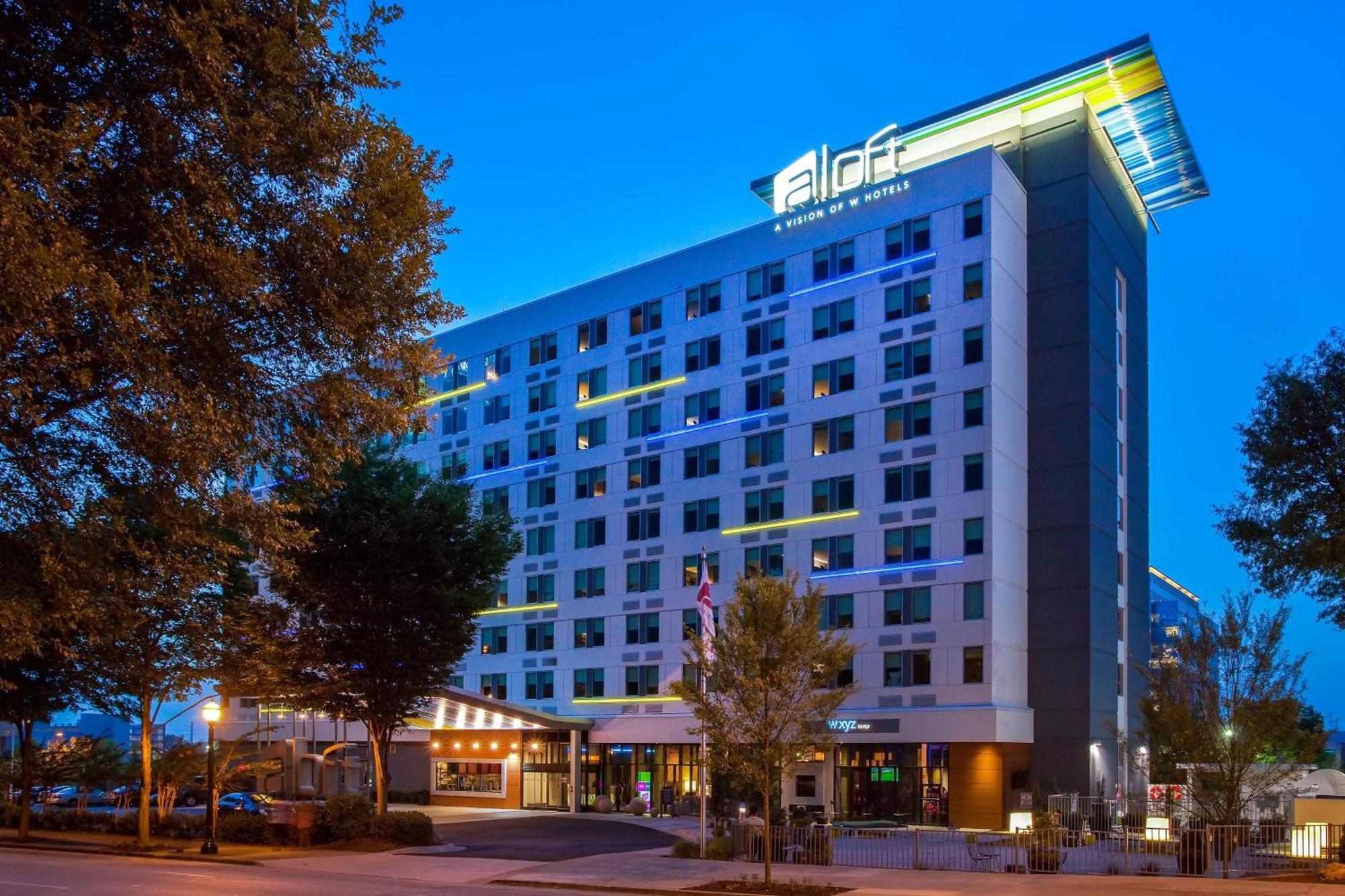 Отель Aloft Atlanta Downtown Экстерьер фото