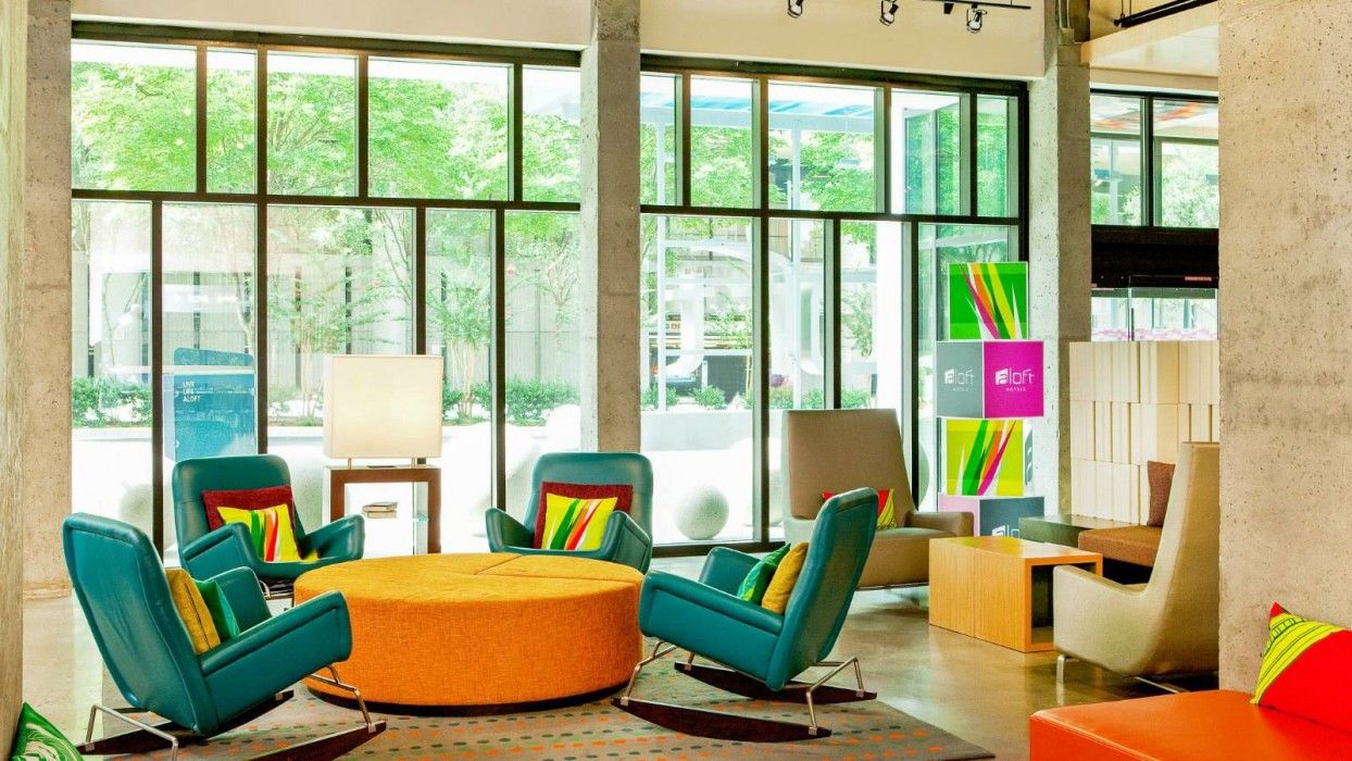 Отель Aloft Atlanta Downtown Экстерьер фото